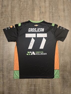 NWT, IndyCar, Romain Grosjean, Signed 2024 Jersey, Juncos Hollinger, F1, Sz M